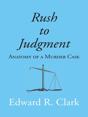 cover image of Rush to Judgment